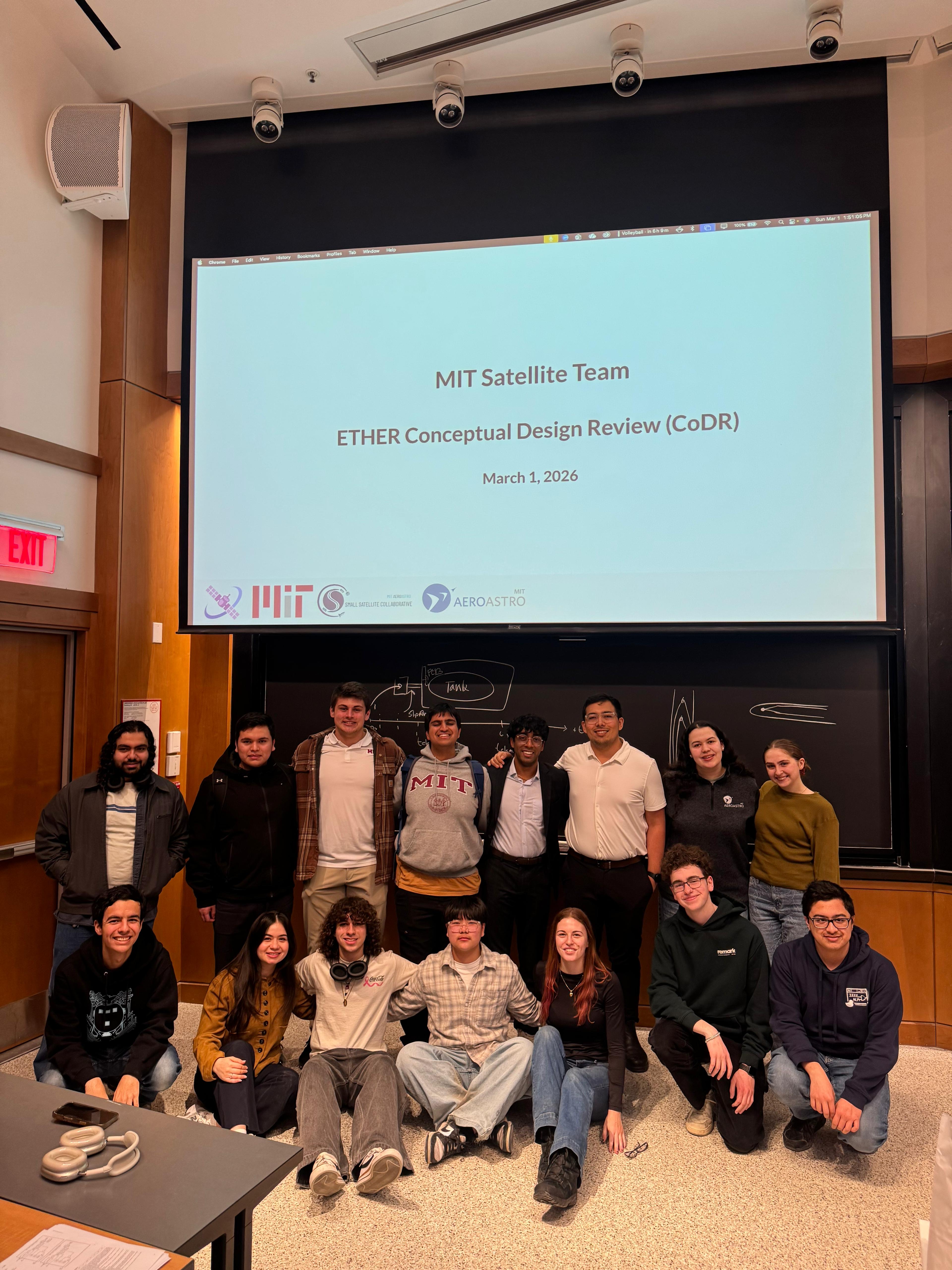 Satellite Team - CoDR Photo